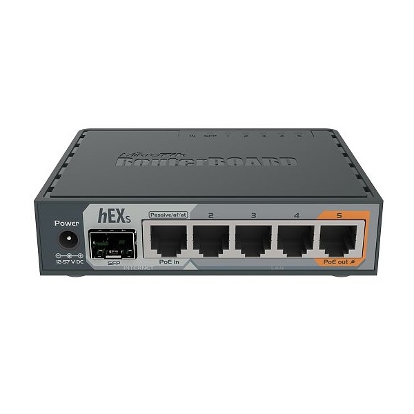 MikroTik RB760iGS Router hEX S 5piec RJ-45, RouterOS