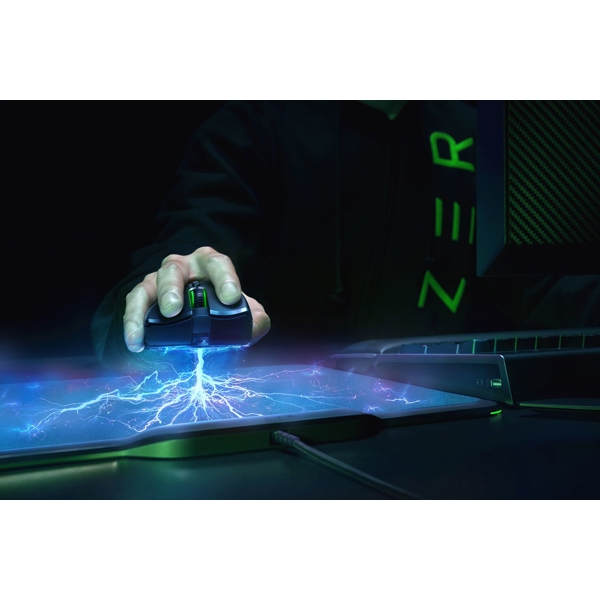 მაუსი Razer RZ83-02480100-B3M1 Gaming Mouse Mamba + Firefly Hyperflux Bundle WL RGB Black