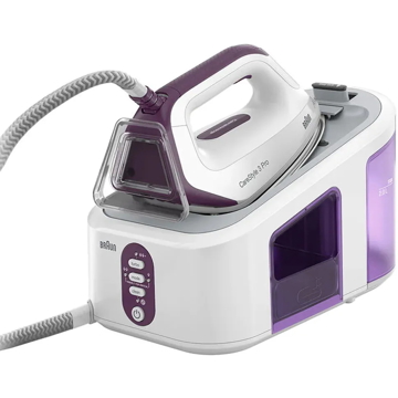 ორთქლის უთო BRAUN IS3155VI SS 2400W White/Purple