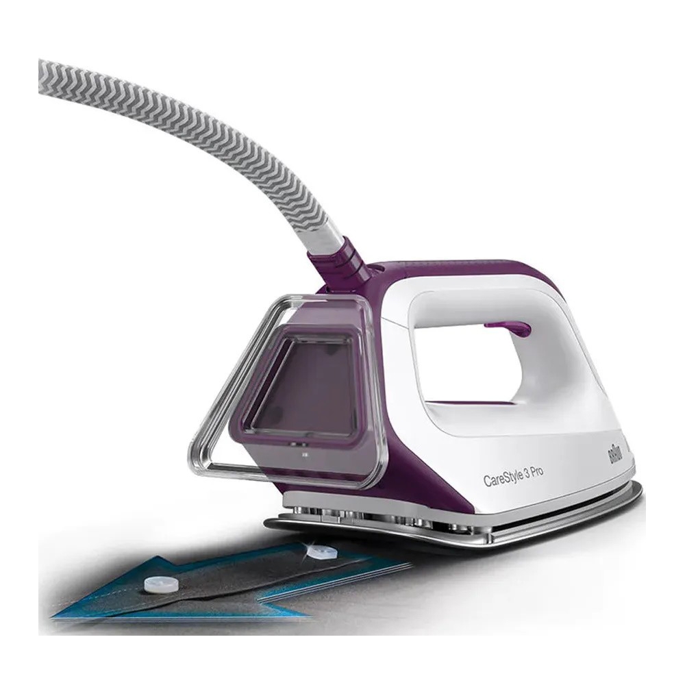 ორთქლის უთო BRAUN IS3155VI SS 2400W White/Purple