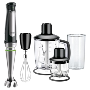 BRAUN MQ7045X 1000W, Hand Blender Black