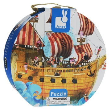 Janod J02819 Puzzle-outdoor Janod Ship of pirates 