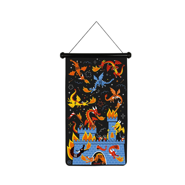 Janod J02084 Magnetic dart game Dragons