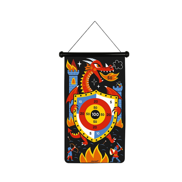 Janod J02084 Magnetic dart game Dragons