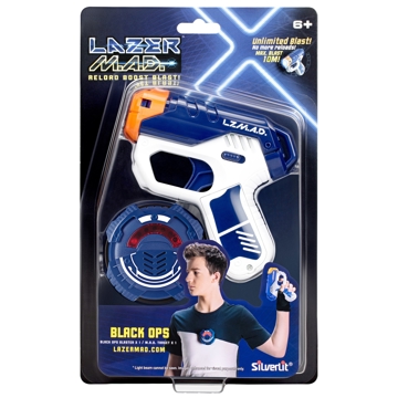 სათამაშო იარაღი Silverlit LM-86861 Lazer M.A.D. Black Ops Mini Blaster + Target