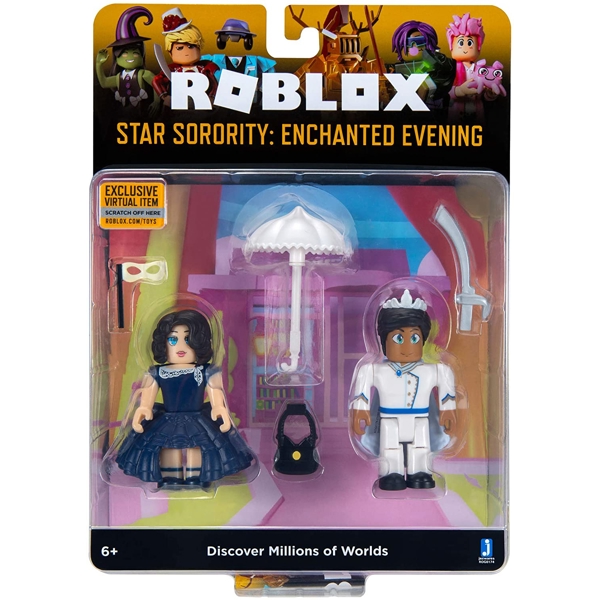 სათამაშო საკოლექციო ფიგურა Roblox ROG0174 Game Packs Star Sorority - Enchanted Evening W6