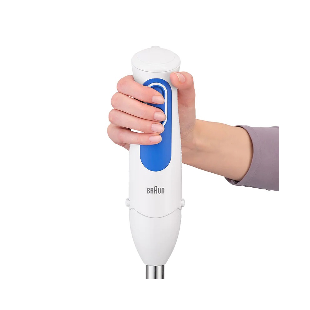 ხელის ბლენდერი Braun MQ3025WH 700W, 0.6L, White/Blue