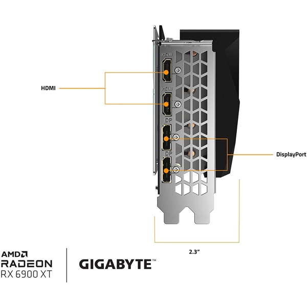 ვიდეო დაფა Gigabyte Radeon RX 6900 XT 16GB DDR6 Gaming OC