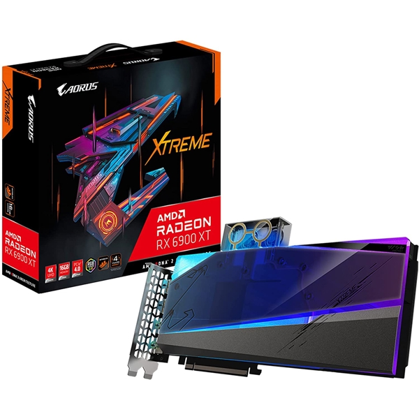 ვიდეო დაფა Gigabyte Radeon RX 6900 XT 16GB DDR6 Aorus X Waterforce