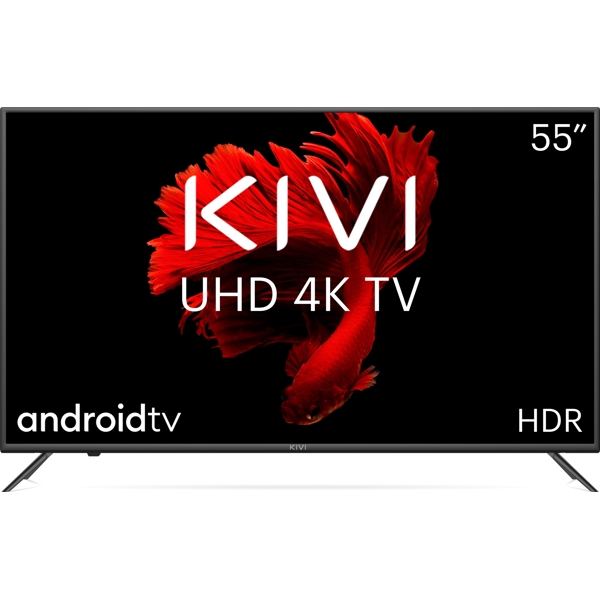 ტელევიზორი KIVI 55U710KB 55'' 4K UHD Smart Android TV HDMI, USB Black