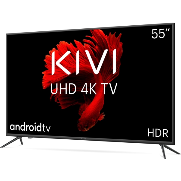 ტელევიზორი KIVI 55U710KB 55'' 4K UHD Smart Android TV HDMI, USB Black