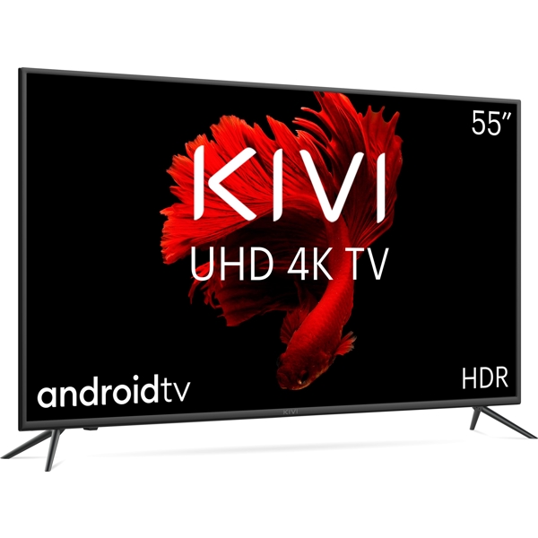 ტელევიზორი KIVI 55U710KB 55'' 4K UHD Smart Android TV HDMI, USB Black