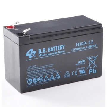 აკუმულატორი BB Battery HR9-12 12V 9Ah Lead-acid battery (AGM),151x65x94 mm