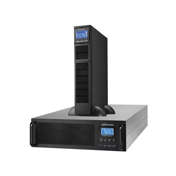 უწყვეტი კვების წყარო ARTronic Titanium RM 6KVA Online UPS 6000VA/5400W Black