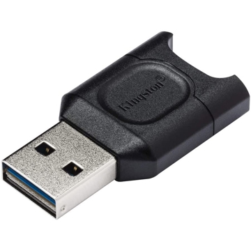 ბარათის წამკითხველი Kingston MLPM USB 3.1 microSDHC/SDXC UHS-II MobileLite Plus Black