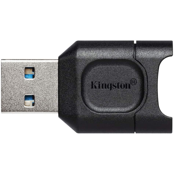 ბარათის წამკითხველი Kingston MLPM USB 3.1 microSDHC/SDXC UHS-II MobileLite Plus Black