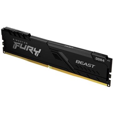 ოპერატიული მეხსიერება Kingston KF432C16BB/8 DDR4 3200 8GB Fury Beast Black