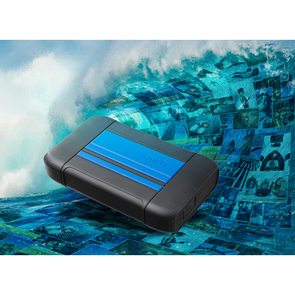 გარე მყარი დისკი Apacer AP4TBAC633U-1 HDD USB 3.1 Gen 1 Portable Hard Drive AC633 4TB Blue