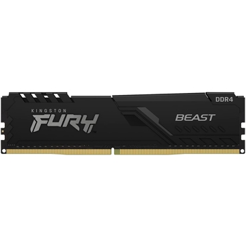 ოპერატიული მეხსიერება Kingston KF426C16BB/32 DDR4 2666 32GB FURY Beast Black