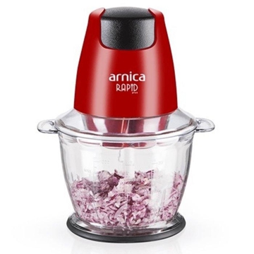 ჩოპერი Arnika GH21132 500W, 1.3L, Red