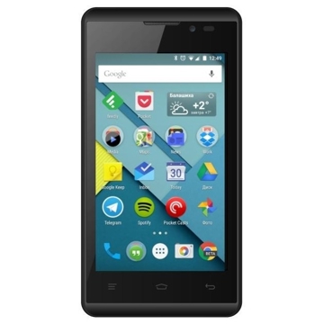 მობილური ტელეფონი Micromax D305 4GB, microSD 32GB, 3.2MP, Black