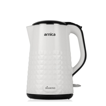 ელექტრო ჩაიდანი Arnica IH36153 Diamond, 1800W, 1.7L, Electric Kettle, White