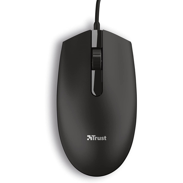 მაუსი Trust 24271 Basi Wired Mouse Black