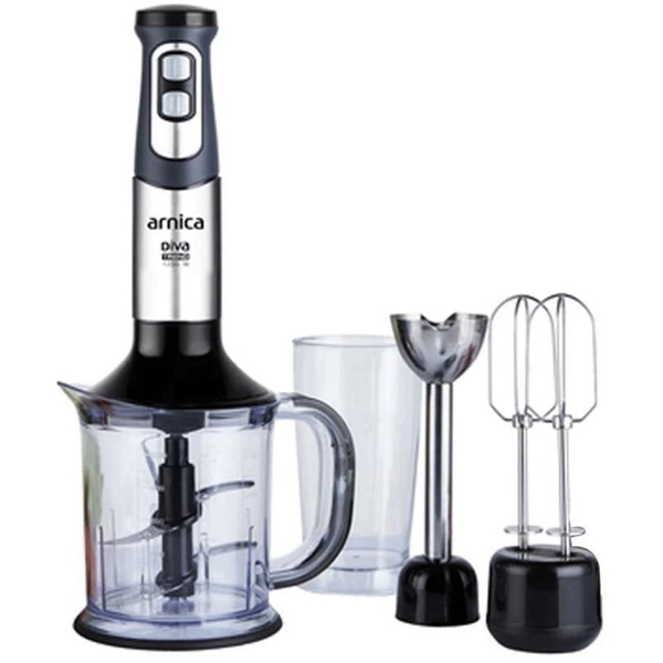 Arnica GH21592 1200W, 1.2L Hand Blender Set Silver