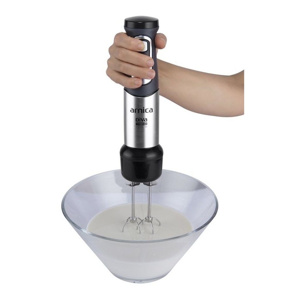ხელის ბლენდერი Arnica GH21592, 1200W, 1.2L, Hand Blender, Silver