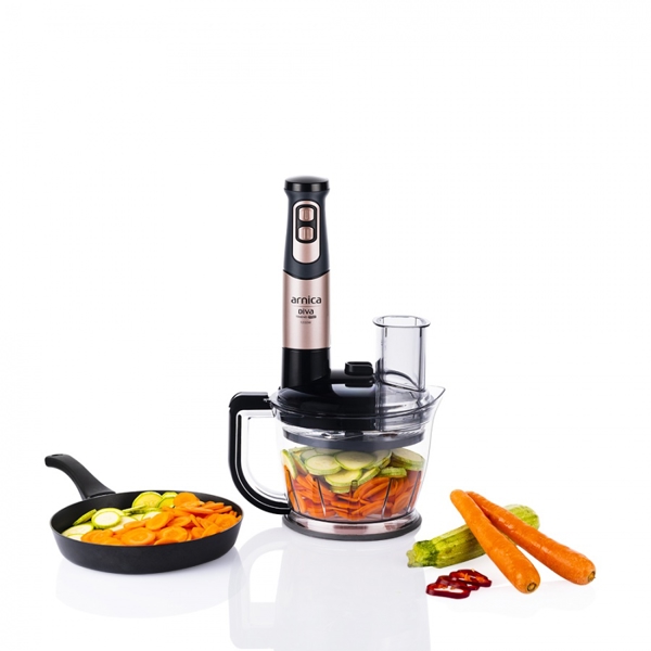  Arnica GH21802 Diva Trend Pro 1200 W Blender Set Rose