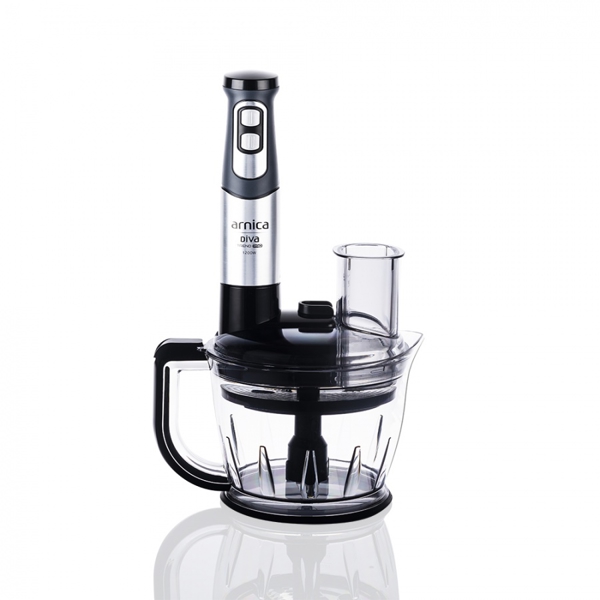 Arnica GH21801 Diva Trend Pro 1200 W Blender Set Silver