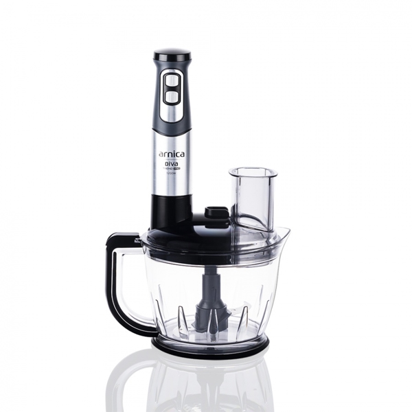 Arnica GH21801 Diva Trend Pro 1200 W Blender Set Silver