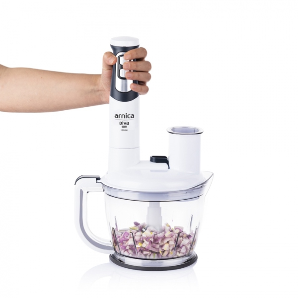 ხელის ბლენდერი Arnica GH21800 Diva Trend Pro 1200 W Blender Set White