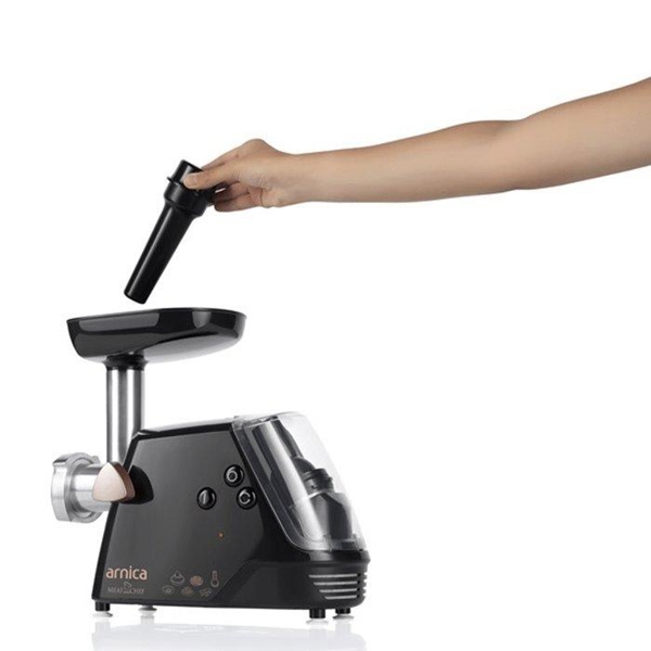 Arnica GH21220 700 W Meat Chef Meat Grinder Black