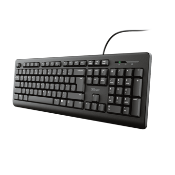 კლავიატურა Trust 24147 Primo Keyboard Wired USB-A  Black