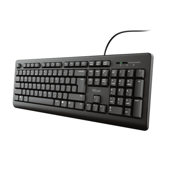 კლავიატურა Trust 24147 Primo Keyboard Wired USB-A  Black