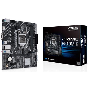 დედა დაფა ASUS PRIME_H510M-K mATX, Intel H510, LGA1200, DDR4