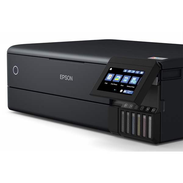 პრინტერი Epson L8180 Multifunction A3+ InkTank Photo Printer LAN, USB, Wi-Fi Black