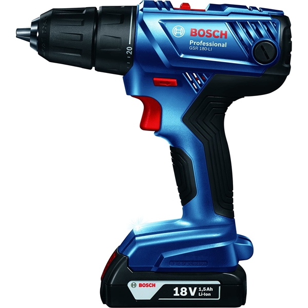 შურუპსახრახნი Bosch GSR 180-LI 18V Professional