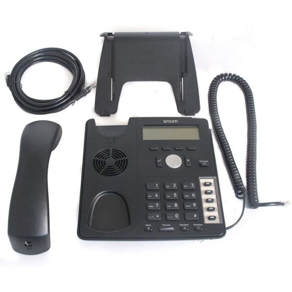 IP ტელეფონი Snom 00004039 D715 Global Desk Telephone WLAN, 4 Lines, Black