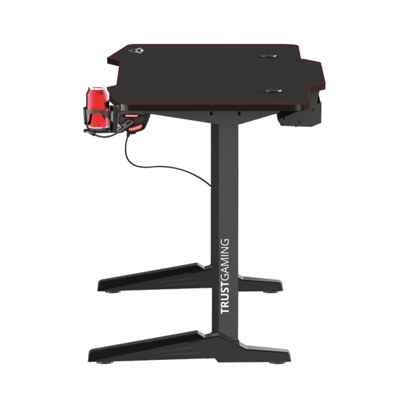 Trust 23802 GXT 1175 Imperius XL Gaming Desk Black