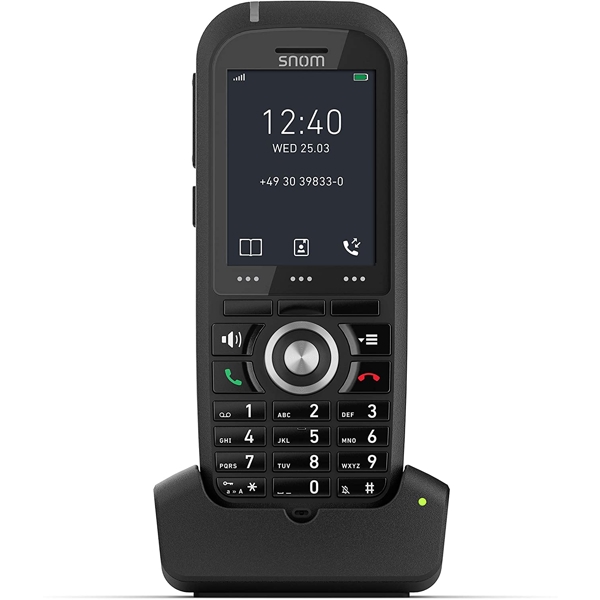 IP ტელეფონი Snom M70 Office DECT Handset TFT, 1100mAh, Headset Hack 3.5mm, Black