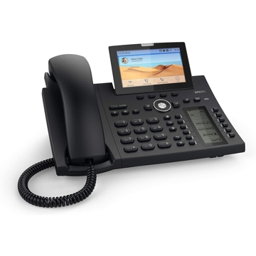 IP ტელეფონი Snom D385 Deskphone 12 SIP Identities, Bluetooth, USB, Black