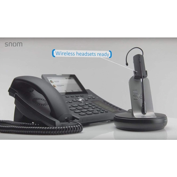 IP ტელეფონი Snom D385 Deskphone 12 SIP Identities, Bluetooth, USB, Black