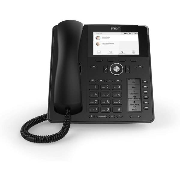 IP ტელეფონი Snom D785 Desk Telephone 12 SIP identities, LED, RJ45, PoE IEEE, Black