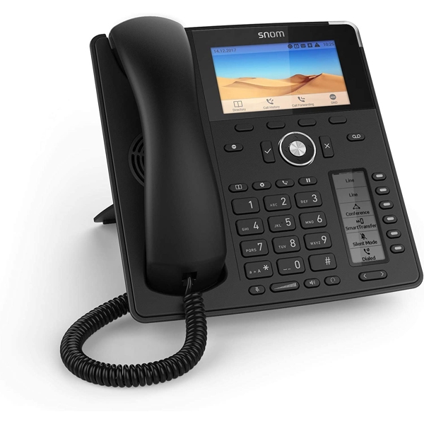 IP ტელეფონი Snom D785 Desk Telephone 12 SIP identities, LED, RJ45, PoE IEEE, Black