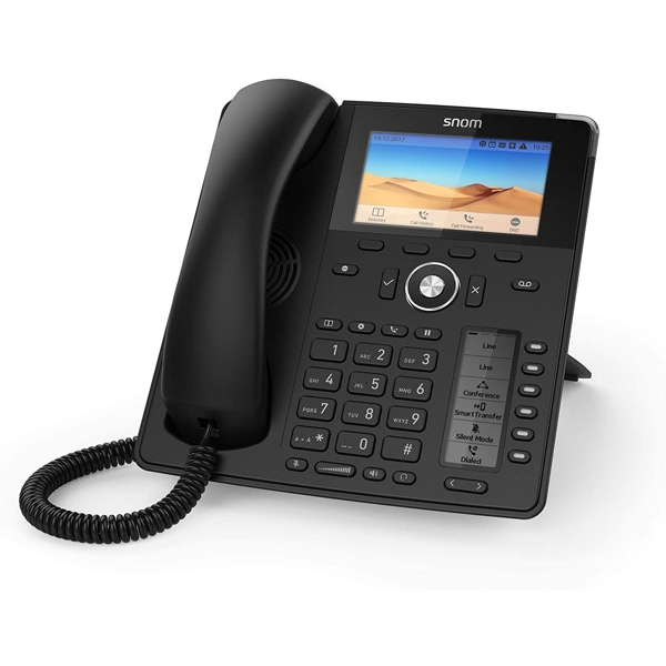 IP ტელეფონი Snom D785 Desk Telephone 12 SIP identities, LED, RJ45, PoE IEEE, Black