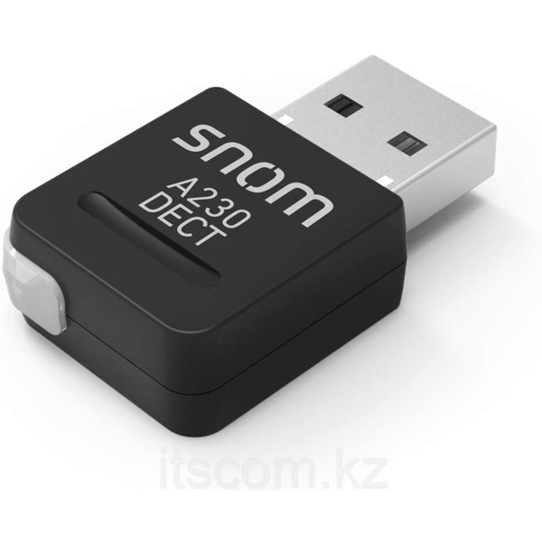 Snom A230 DECT USB stick Conference Bundle USB2.0, CE, IEC 60950, Black