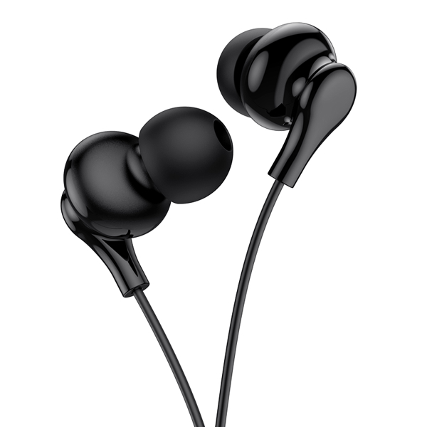 ყურსასმენი Borofone 6931474743008 BM59 Collar universal earphone with mic Black