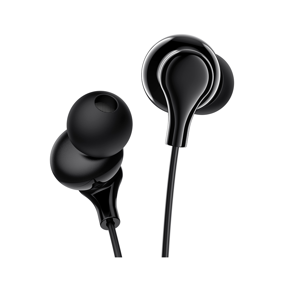 ყურსასმენი Borofone 6931474743008 BM59 Collar universal earphone with mic Black